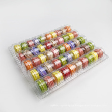 50 Macarons Blister Tray Pack Plastic Tray Packaging